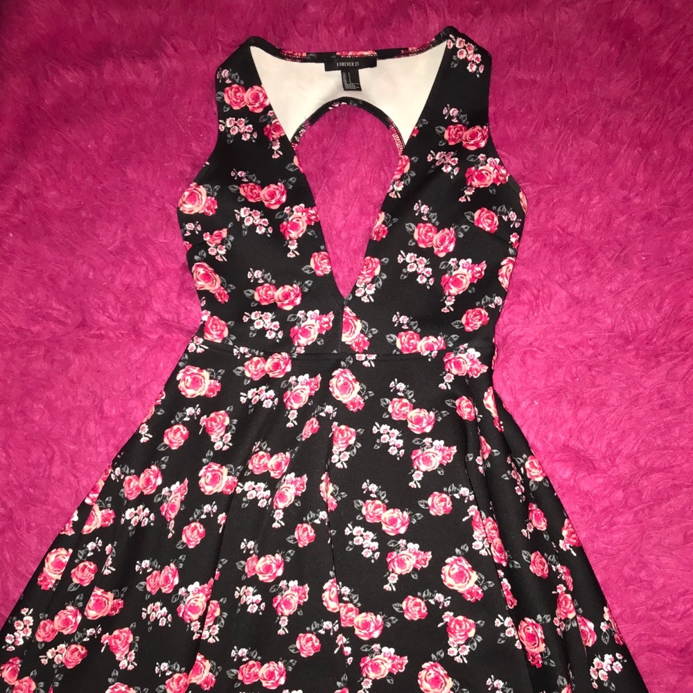 V line dress